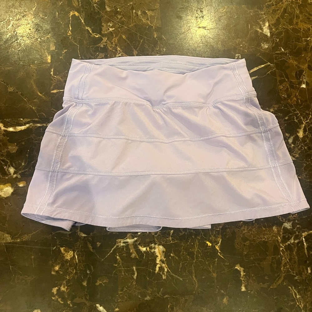 Lululemon Lavender Athletic Skirt with Built-in Shorts